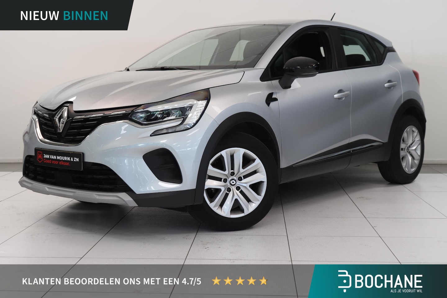 Renault Captur - 1.0 TCe 100 Bi-Fuel Zen | Airco | Apple Carplay AndroidAuto navigatie | Cruise control | L - AutoWereld.nl