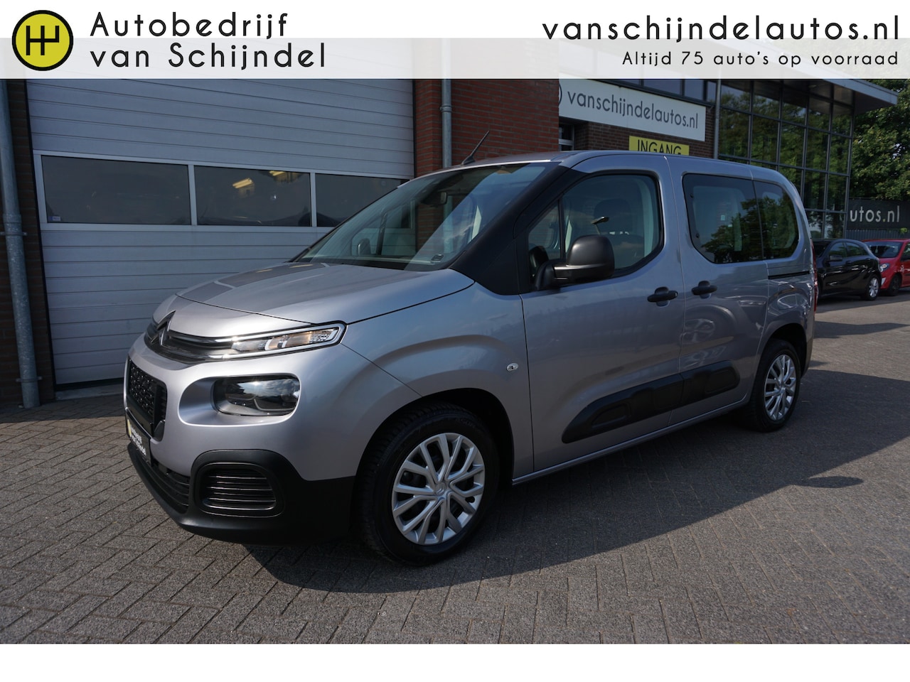 Citroën Berlingo - 1.2 PURETECH MULTISPACE 5 PERSOONS 5 STOELEN OKT 2019 AIRCO CRUISECONTROL RIJSTROOKSENSOR - AutoWereld.nl