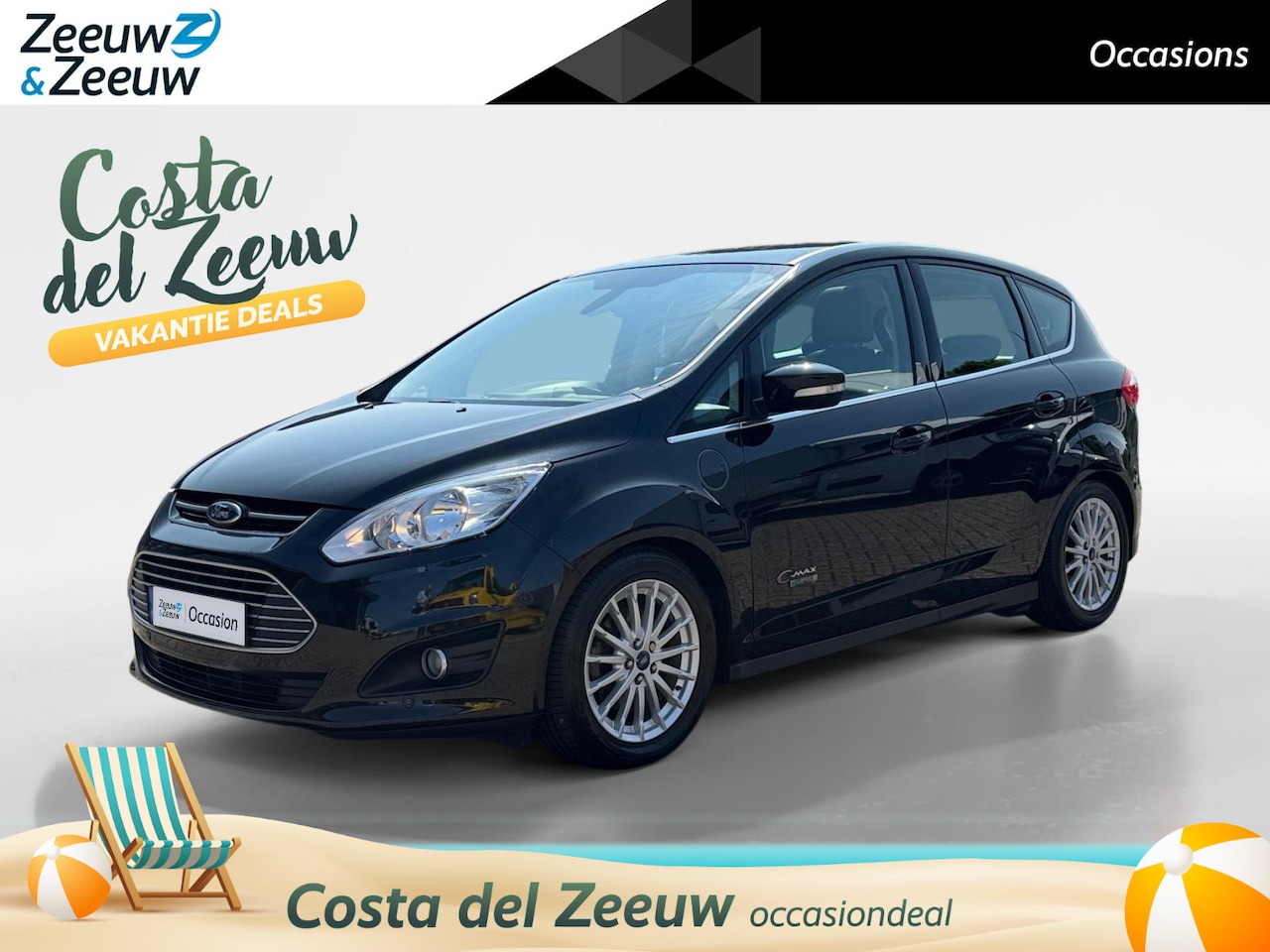 Ford C-Max - 2.0 Plug-in Hybrid Titanium Plus | Zeer nette auto | Automaat | Navigatie | Panorama dak | - AutoWereld.nl