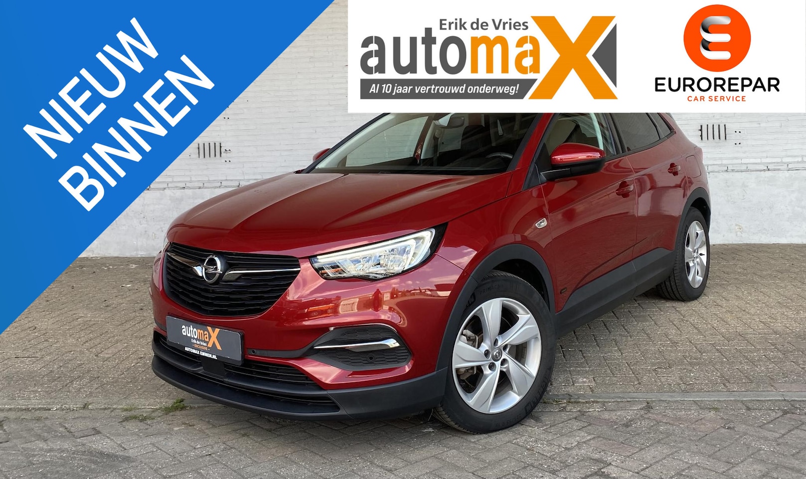 Opel Grandland X - 1.6 Turbo Hybrid Business Elegance 1.6 Turbo Hybrid Business Elegance - AutoWereld.nl