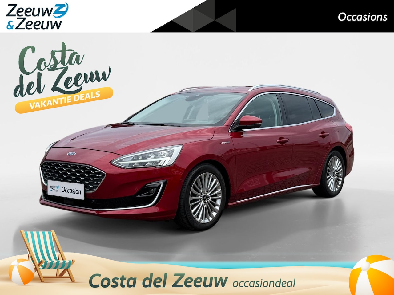 Ford Focus Wagon - 1.5 EcoBoost Vignale | Dealer onderhouden | Automaat | Winter pack | Elektrische achterkle - AutoWereld.nl