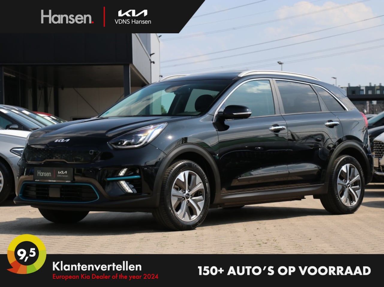 Kia e-Niro - DynamicPlusLine 64 kWh I 3-Fase I Half-leder I Navi - AutoWereld.nl