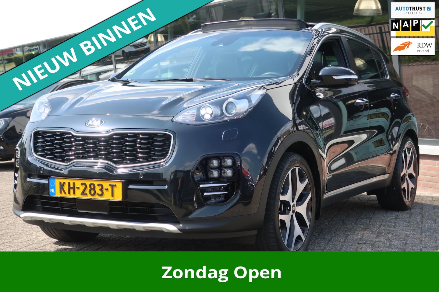 Kia Sportage - 1.6 T-GDI 4WD GT-Line PlusLine 1e EIGENAAR_VOL OPTIE !! - AutoWereld.nl
