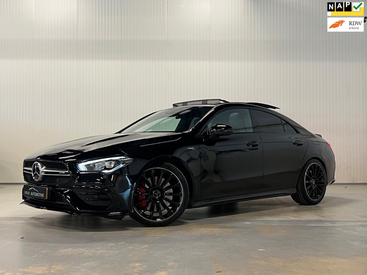 Mercedes-Benz CLA-Klasse - AMG 35 4MATIC Premium Plus | AERODYNAMIC | PANO | AMBIANCE - AutoWereld.nl
