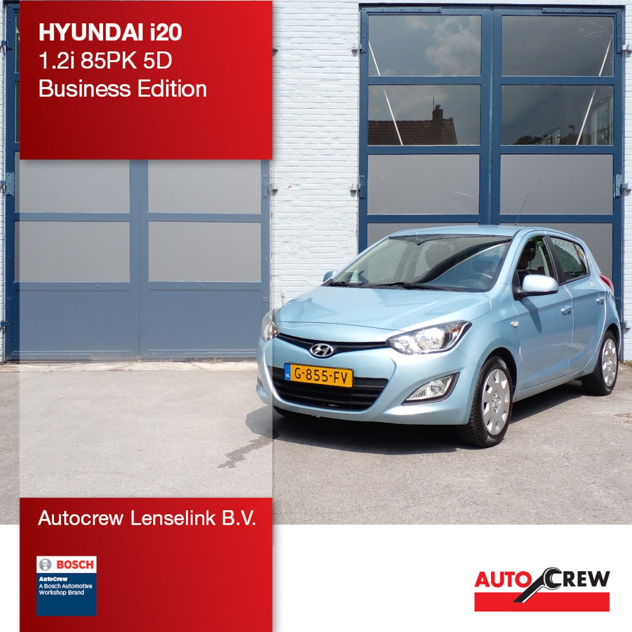 Hyundai i20 - 1.2i 85PK 5D Business Edition | Trekhaak | - AutoWereld.nl