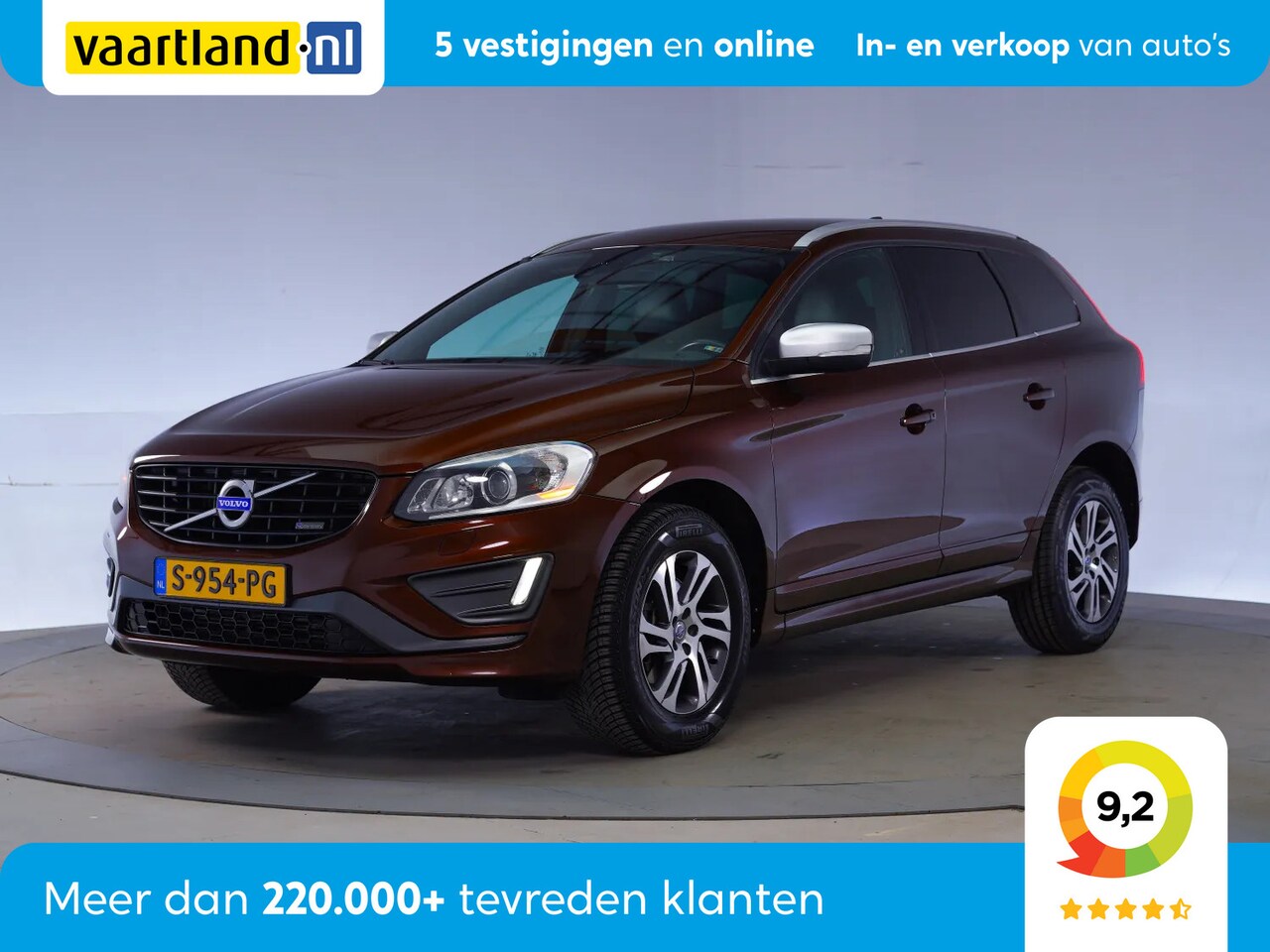 Volvo XC60 - 2.0 T5 FWD Aut R-Design [ Lederen bekleding Stoelverwarming Trekhaak ] - AutoWereld.nl