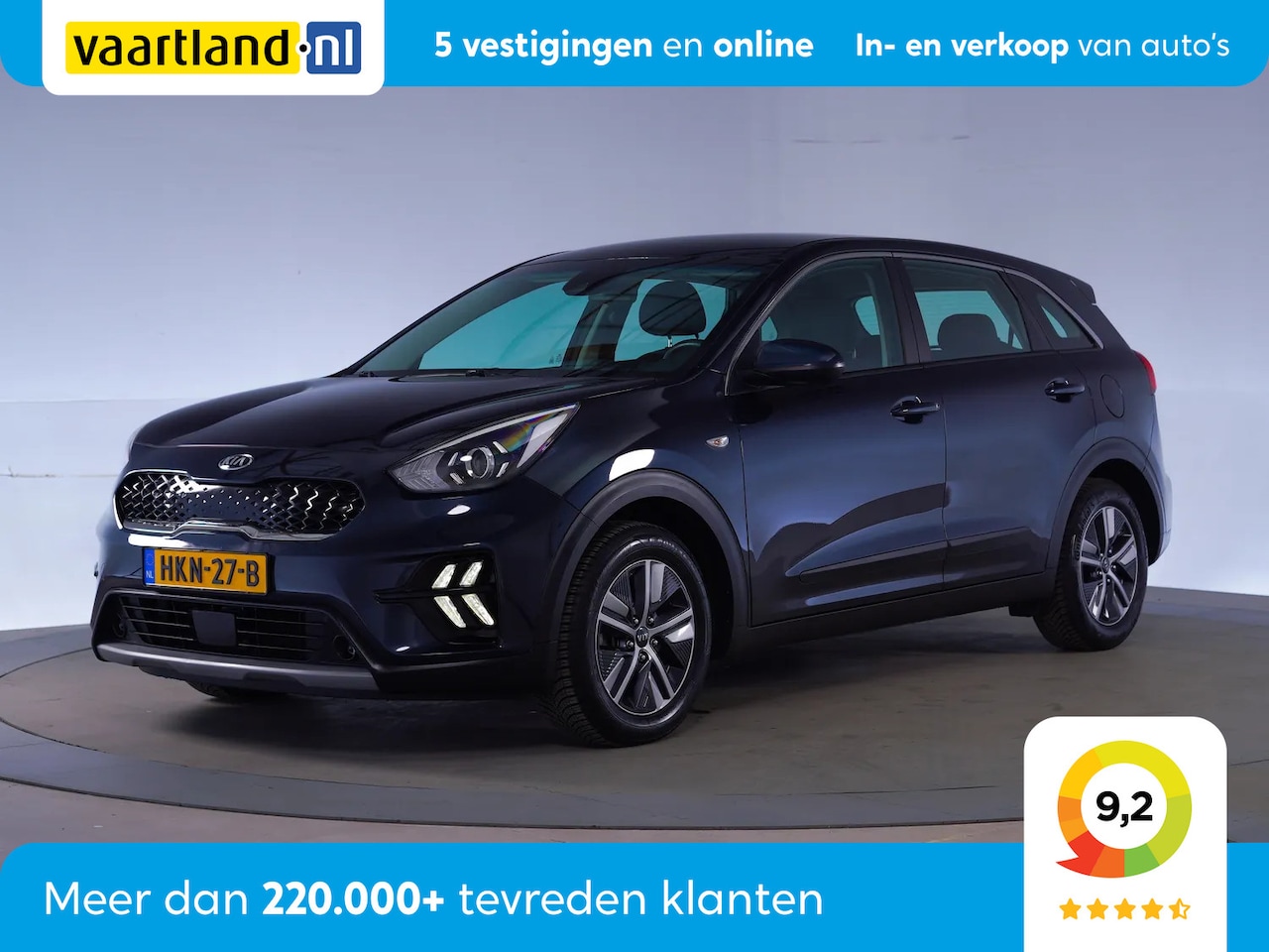 Kia Niro - 1.6 Hybride DynamicLine Aut. [ Navi Camera Adapt.cruise ] - AutoWereld.nl