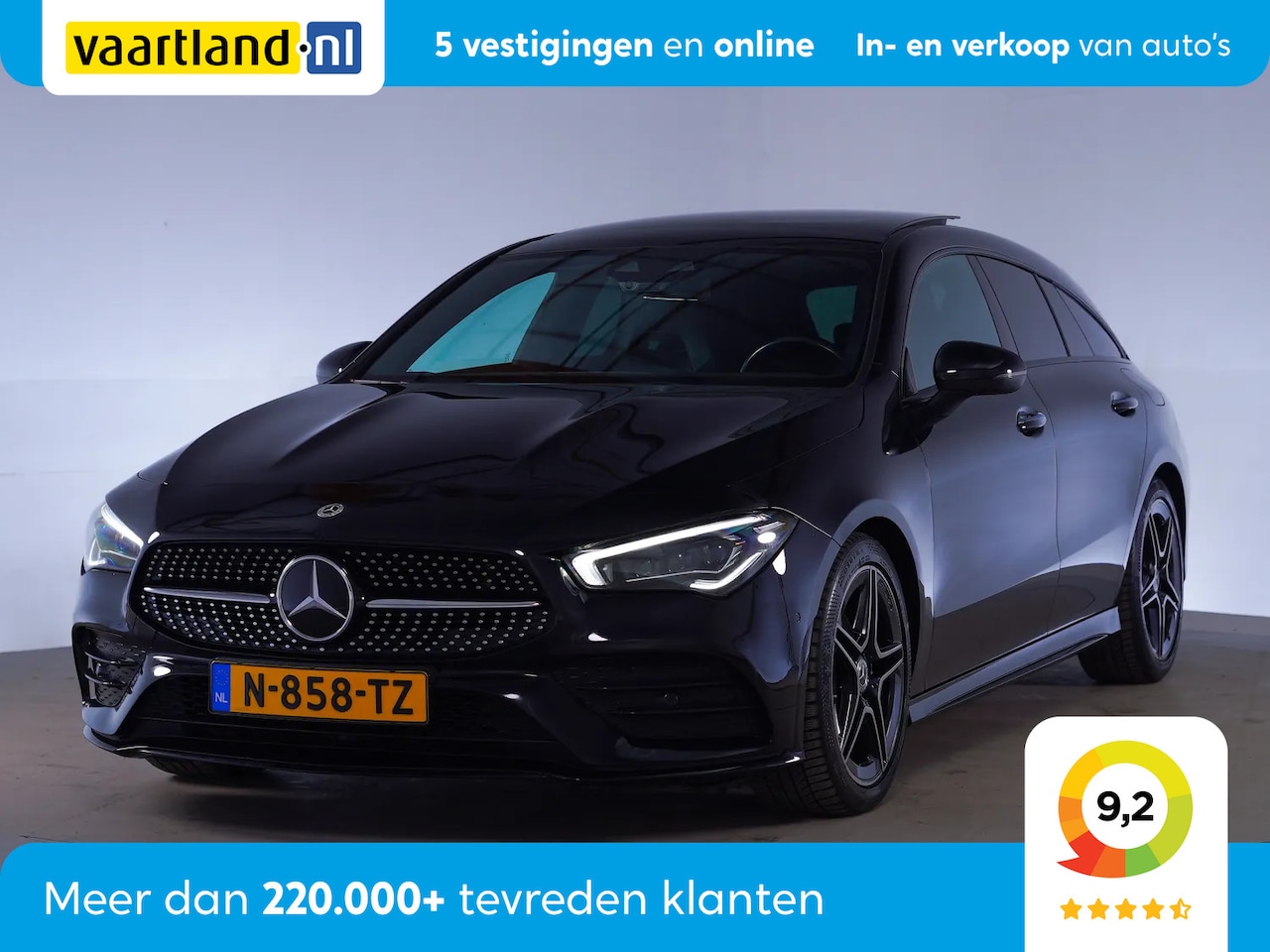 Mercedes-Benz CLA-Klasse - 180 AMG Night Aut. [ Pano Sfeerverlichting Memory Widescreen ] - AutoWereld.nl