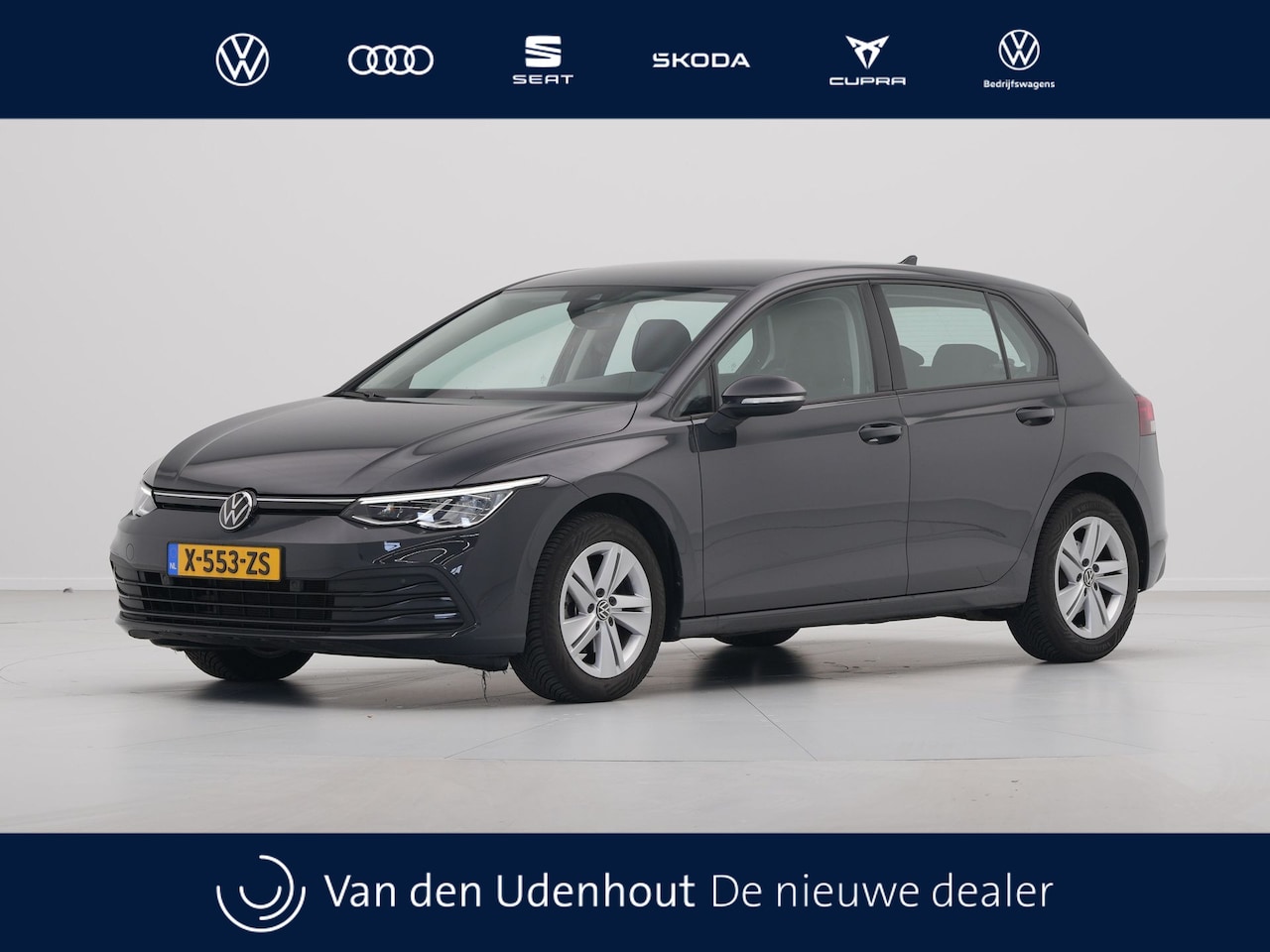 Volkswagen Golf - 1.0 eTSI 110pk DSG Life Business Navigatie Stoelverwarming Massage Acc - AutoWereld.nl
