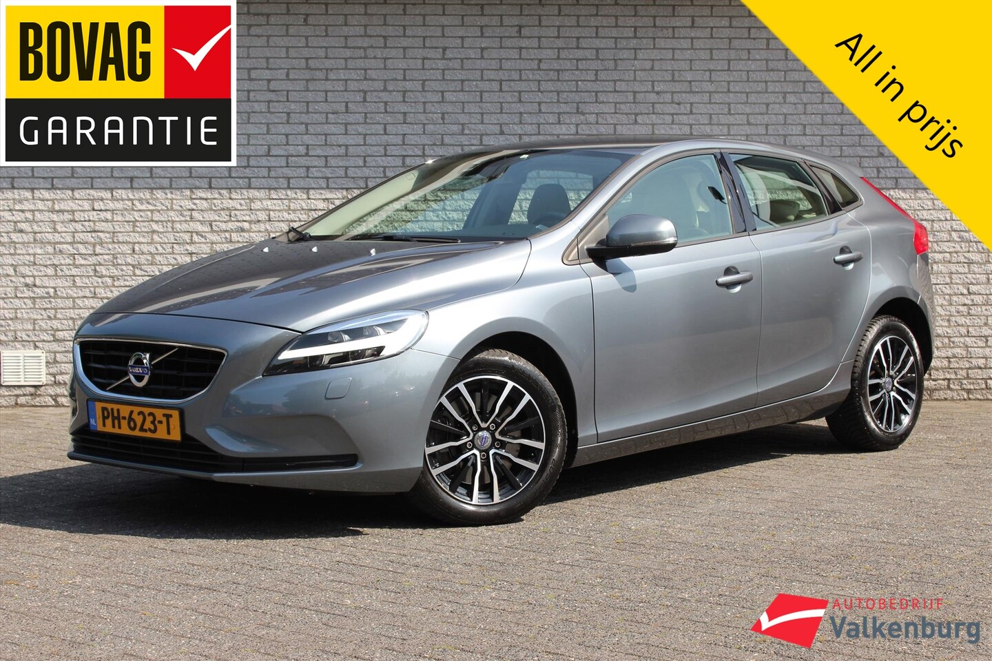 Volvo V40 - 1.5 T2 122PK Geartronic Nordic+ | Stoelverwarming | PDC | Cruise | Climatronic | LED | NAV - AutoWereld.nl