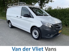 Mercedes-Benz Vito - 114 CDI E6 Automaat Lang 3 zits BPM Vrij Lease €352 p/m, Airco, Navi+Camera, Trekhaak, PDC
