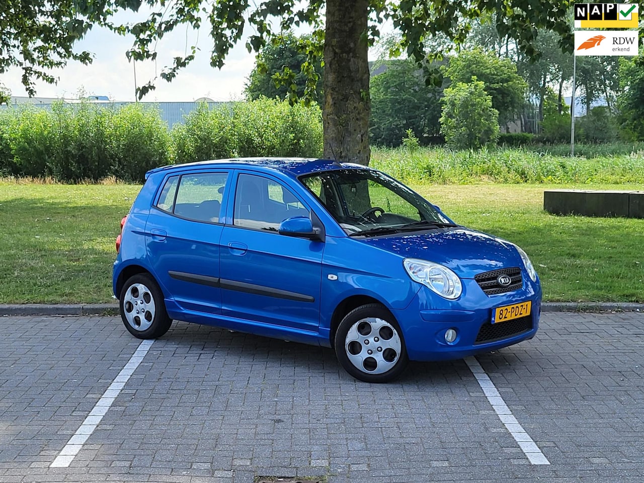 Kia Picanto - 1.0 Seven / Airco / 5 drs / Elektrische ramen / Nieuwe Apk - AutoWereld.nl