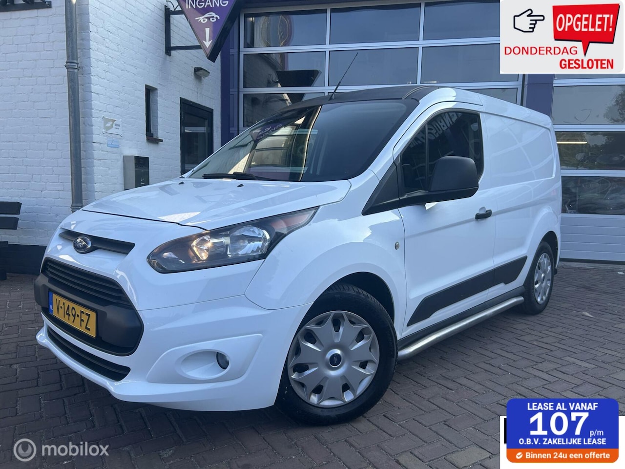Ford Transit Connect - 1.5 TDCI L1 Trend * 3 PERSOONS * AIRCO - AutoWereld.nl