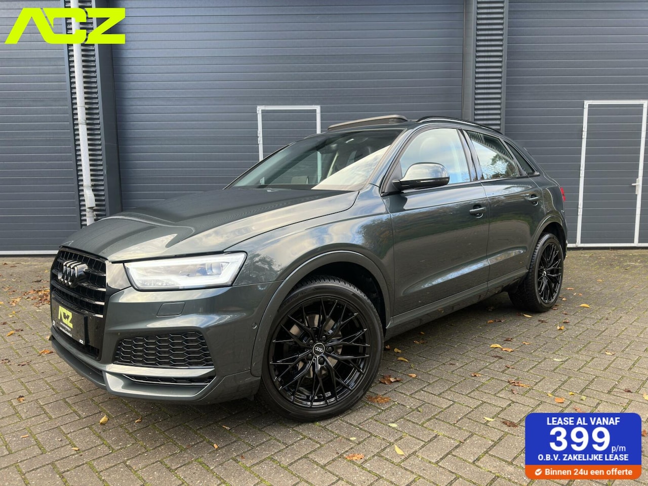 Audi Q3 - 2.0 TFSI Quattro S-LINE Black Optic|Pano|Navi|Keyless - AutoWereld.nl