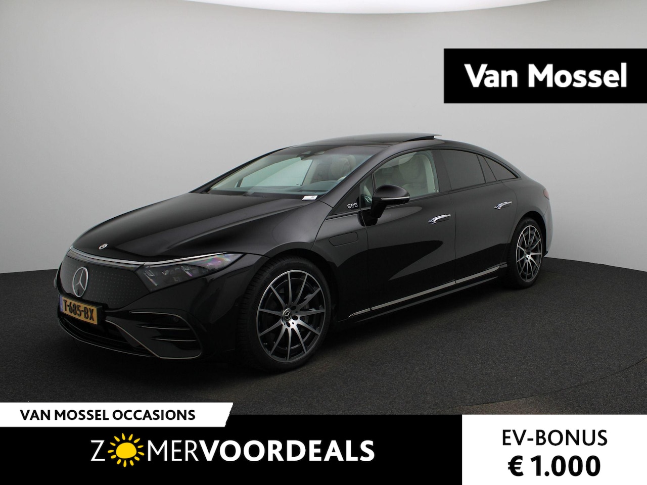 Mercedes-Benz EQS - 580 4MATIC AMG Line 108 kWh | PANORAMADAK | BURMESTER AUDIO | 360 CAMERA | STOELVERWARMING - AutoWereld.nl