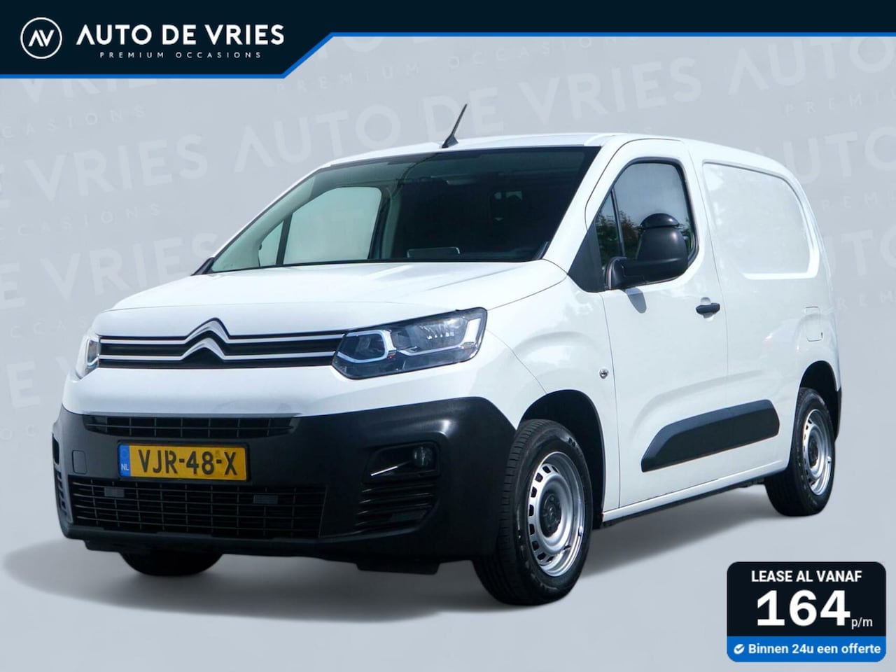 Citroën Berlingo - bestel 1.5 BlueHDI Club 3-zits | Airco | Carplay | PDC | Cruise control - AutoWereld.nl