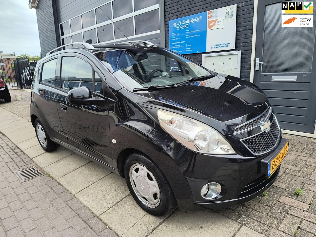 Chevrolet Spark - 1.0 16V LT Bi-Fuel 1.0 16V LT+ Bi-Fuel, airco, nieuwe remmen en banden - AutoWereld.nl