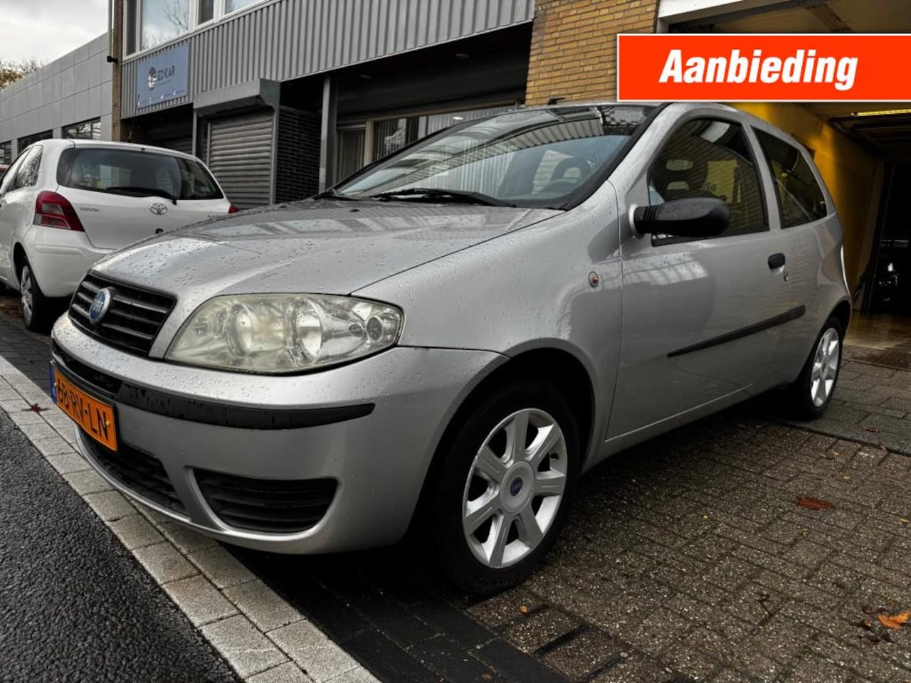 Fiat Punto - 1.2 Dynamic 3DRS AIRCO PRIMA AUTO RIJDT GOED NAP APK 8-2025 - AutoWereld.nl