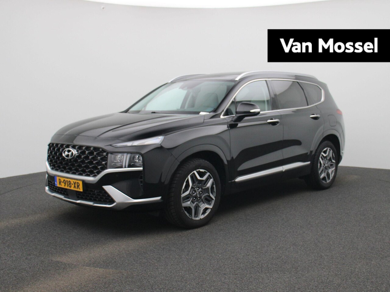 Hyundai Santa Fe - 1.6 T-GDI HEV Premium Plus Sky | PANORAMADAK | HEAD UP DISPLAY | SUEDE DAKHEMEL | LEDER | - AutoWereld.nl