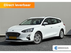 Ford Focus Wagon - 1.0 EcoBoost Titanium Business 125 PK | Apple CarPlay/Android Auto | Cruise control | Keyl