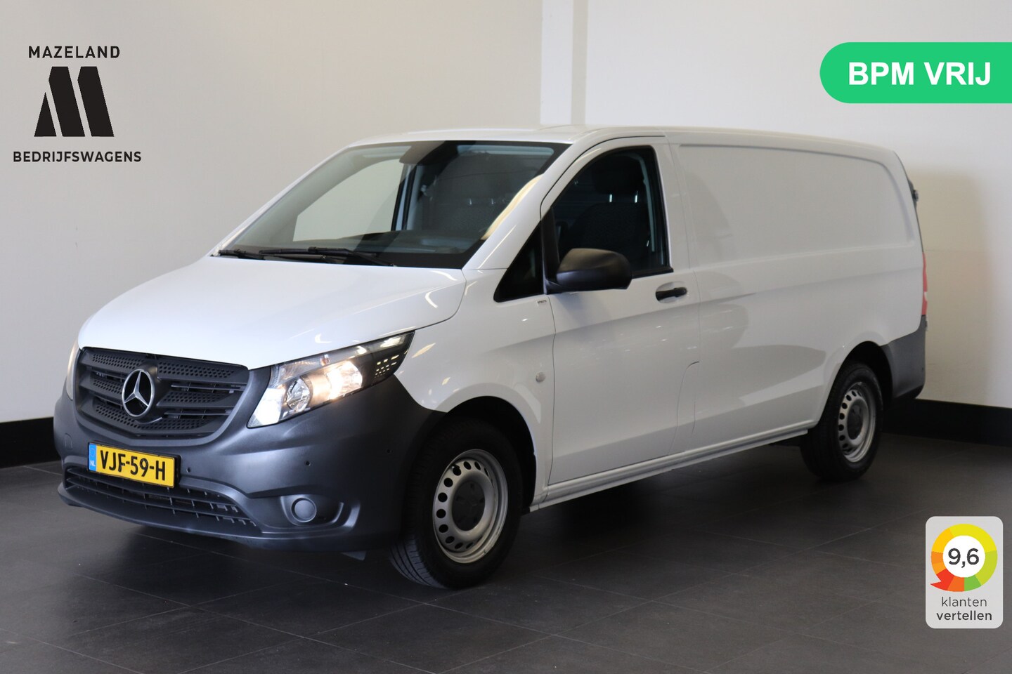 Mercedes-Benz Vito - 116 CDI Lang EURO 6 - Airco - Navi - Cruise - € 16.900,- Excl. - AutoWereld.nl