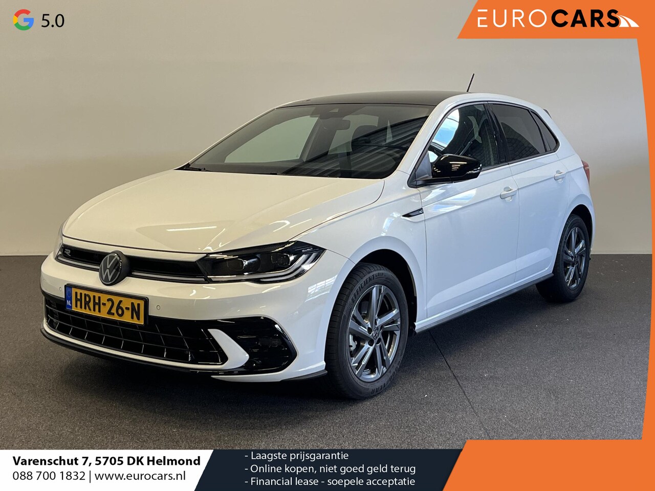 Volkswagen Polo - 1.0 TSI DSG R-Line Black Pack Navigatie Apple Carplay/Android Auto Adaptive Parkeersensore - AutoWereld.nl