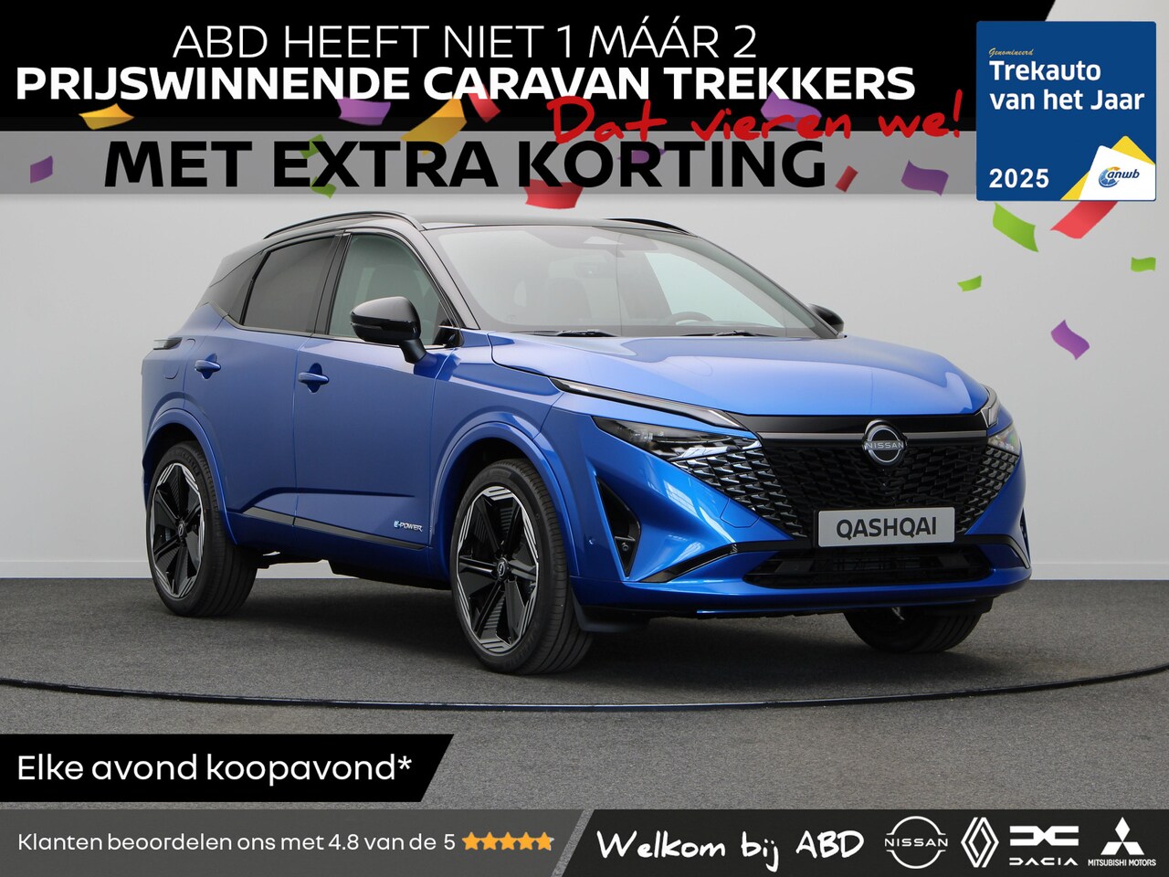 Nissan Qashqai - N-Design + Easy pack + Panoramisch glazen dak + Cold Pack e-Power 190 | 12.3" TFT digitale - AutoWereld.nl