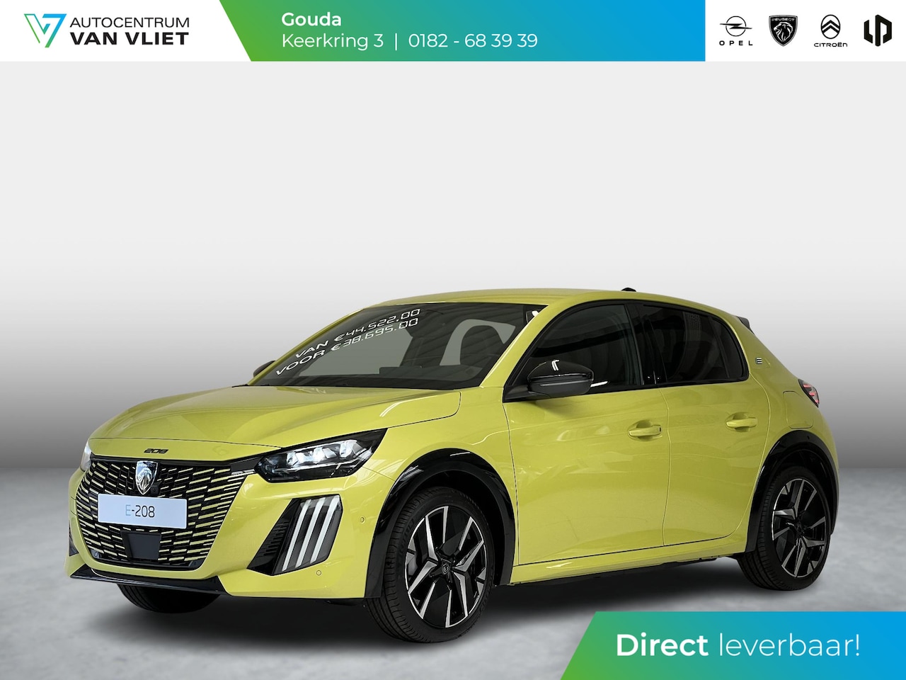 Peugeot e-208 - EV GT 51 kWh | Long range | Stoelverwarming & Massage | Navigatie | Adaptieve Cruise Contr - AutoWereld.nl