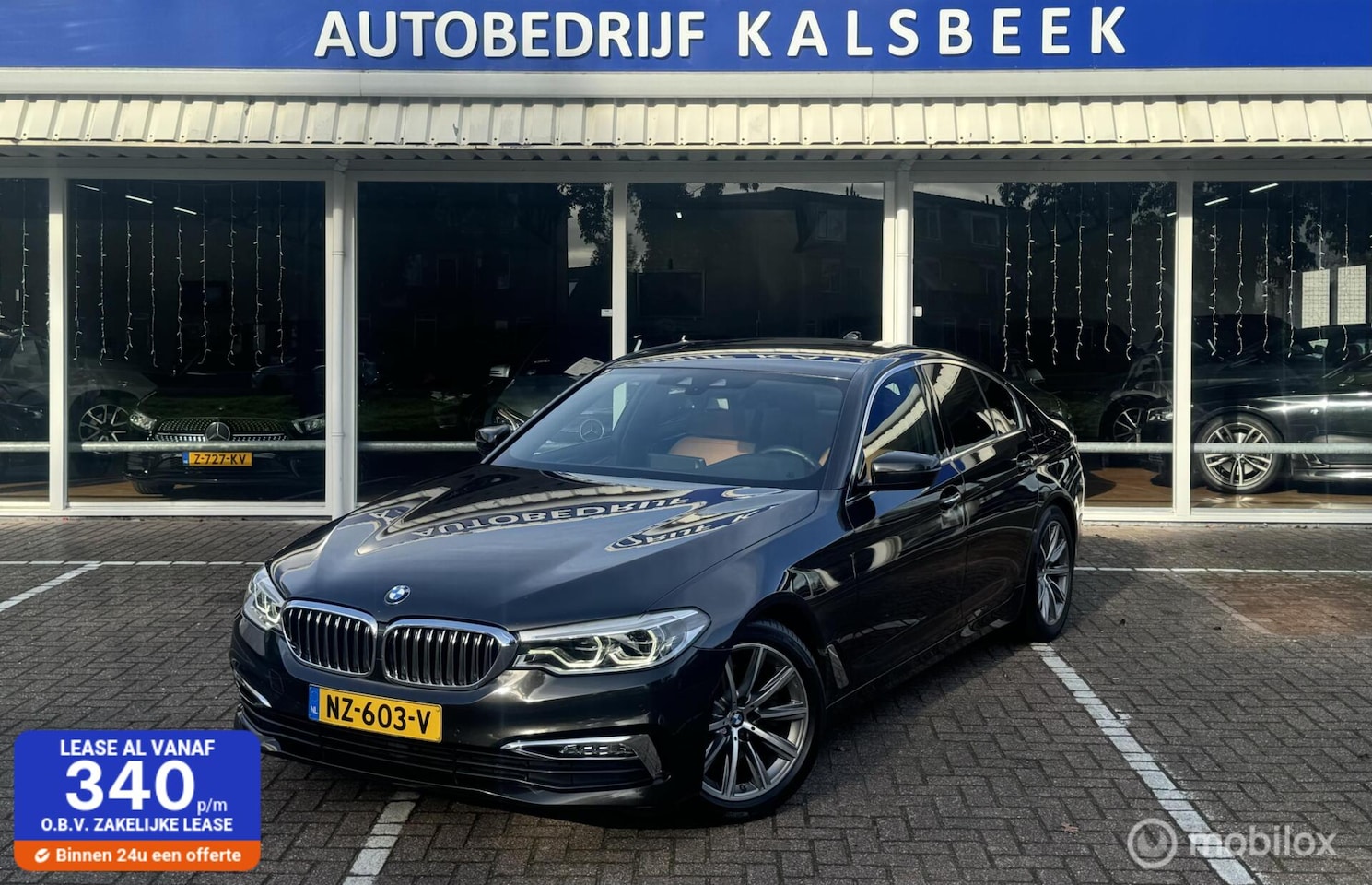 BMW 5-serie - 520d EDE High Executive|Leer|LED|Navigatie| - AutoWereld.nl