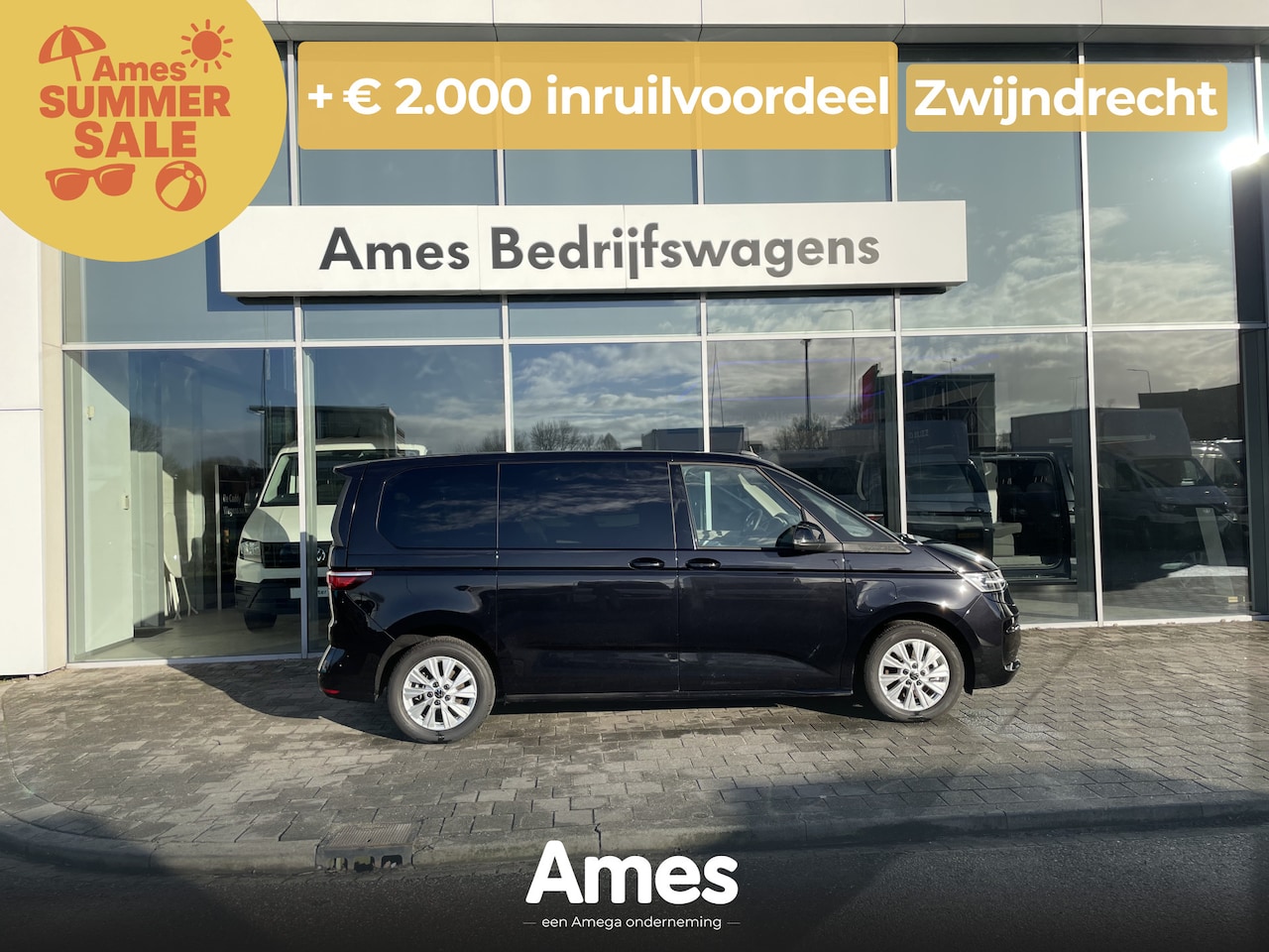 Volkswagen Multivan - 1.4 eHybrid L2H1 Life | 7 Zitplaatsen | IQ Light | Elektrische achterklep - AutoWereld.nl