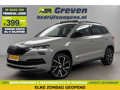 Skoda Karoq - 1.5 TSI ACT 150PK Sportline Pano Sfeer Carplay Virtual Camera LED Clima Cruise Navi PDC 19