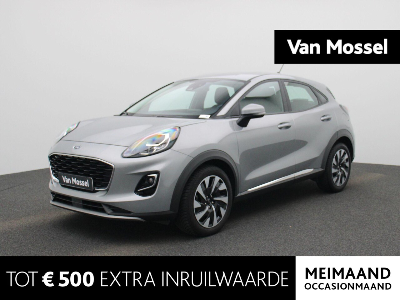 Ford Puma - 1.0 EcoBoost Hybrid Titanium | LMV | DAB | Cruise control | Bluetooth | Navigatie | Airco - AutoWereld.nl