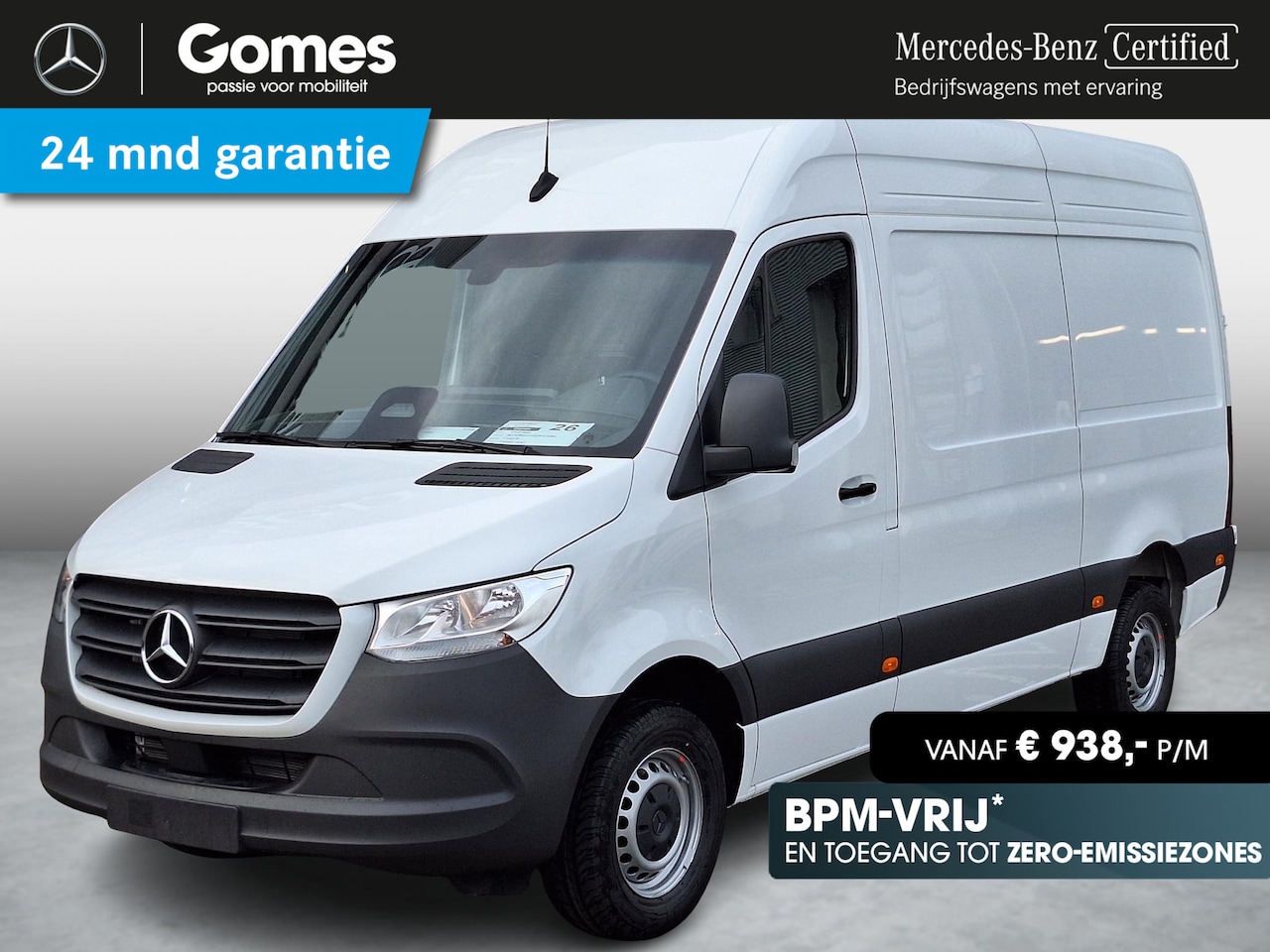 Mercedes-Benz Sprinter - 315 1.9 CDI L2 Pro HD | Sprinter BPM-vrij kopen in 2025 - AutoWereld.nl