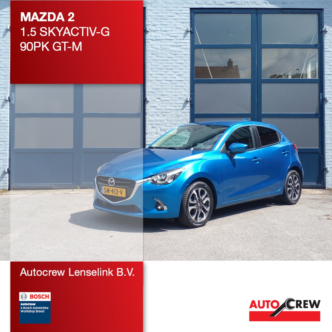 Mazda 2 - 1.5 SKYACTIV-G 90PK GT-M | Orgineel NL | - AutoWereld.nl