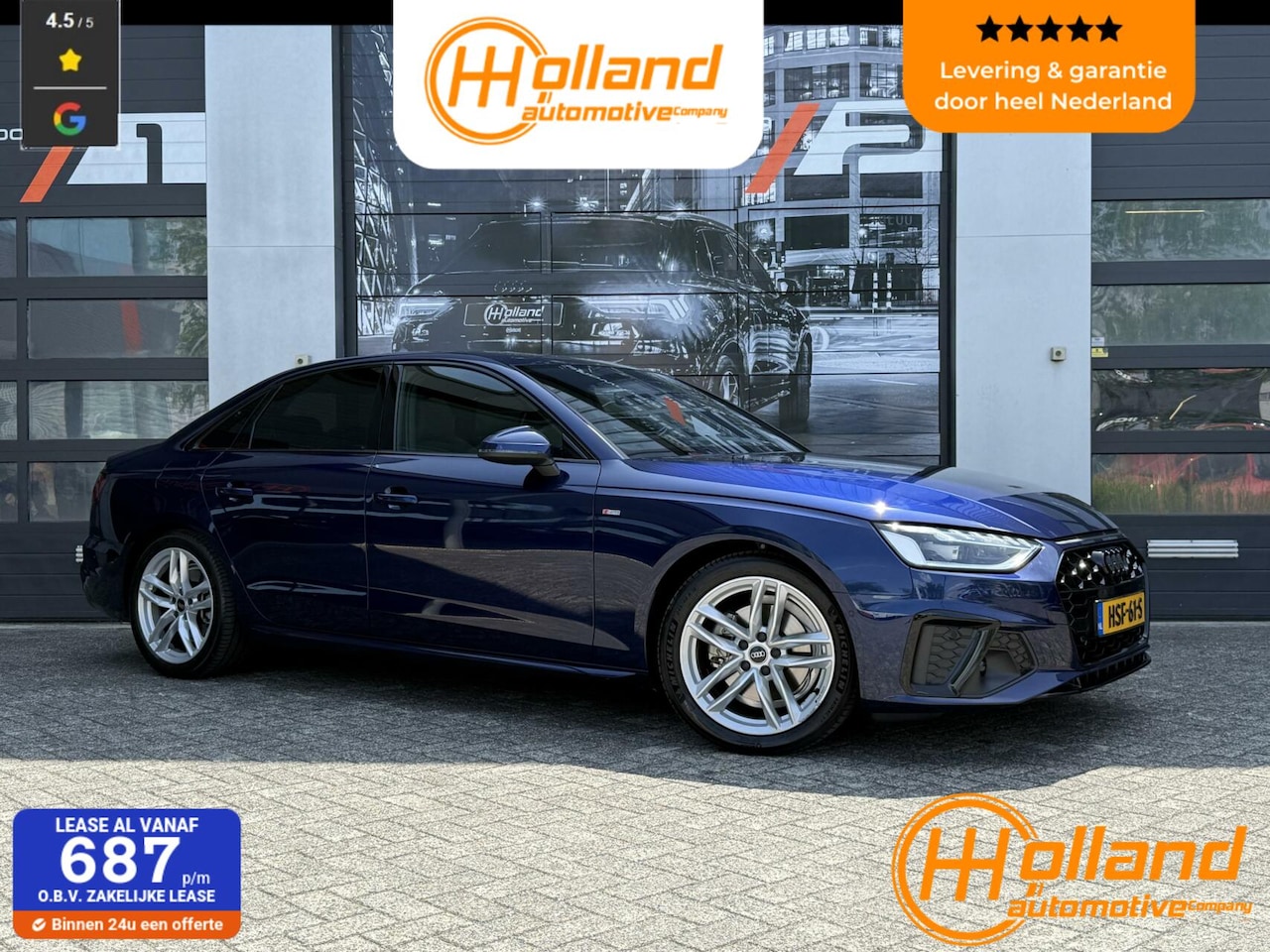 Audi A4 Limousine - 2.0 TFSI | S line|Schaalstoel|Competition|Schuifd - AutoWereld.nl