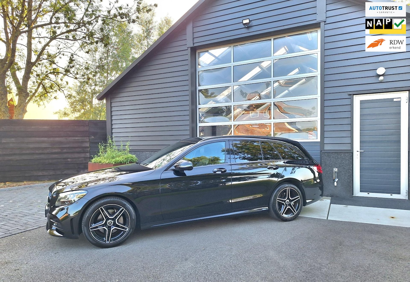 Mercedes-Benz C-klasse Estate - 160 Business Solution AMG-Line. 1e Eig. BTW-Auto ! Full-Map Navi, Led, Climate-Control, 18 - AutoWereld.nl