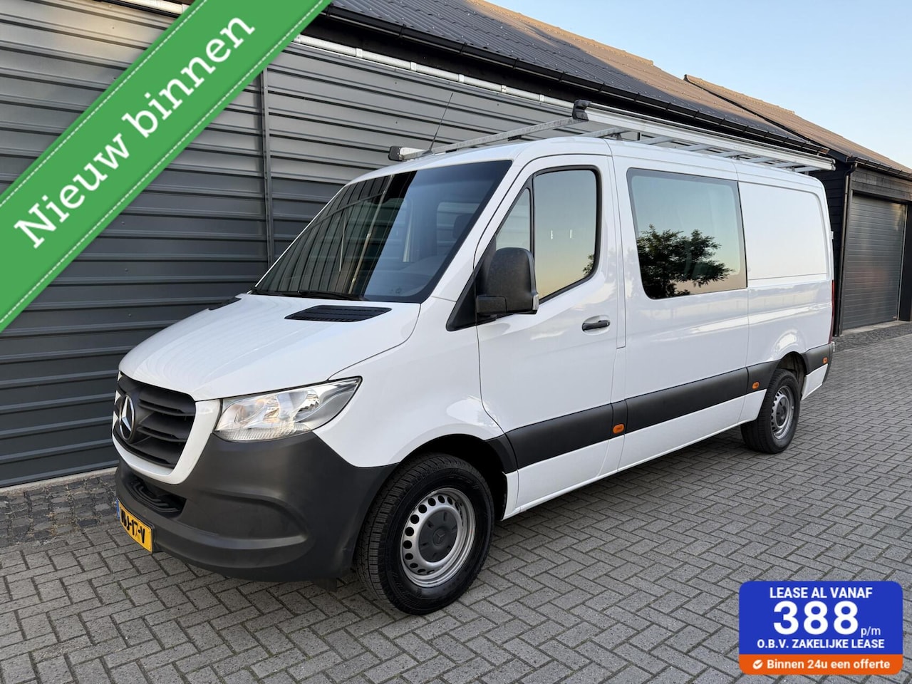 Mercedes-Benz Sprinter - bestel 314 2.2 CDI L2 Dubbel Cabine Automaat Standkachel! - AutoWereld.nl
