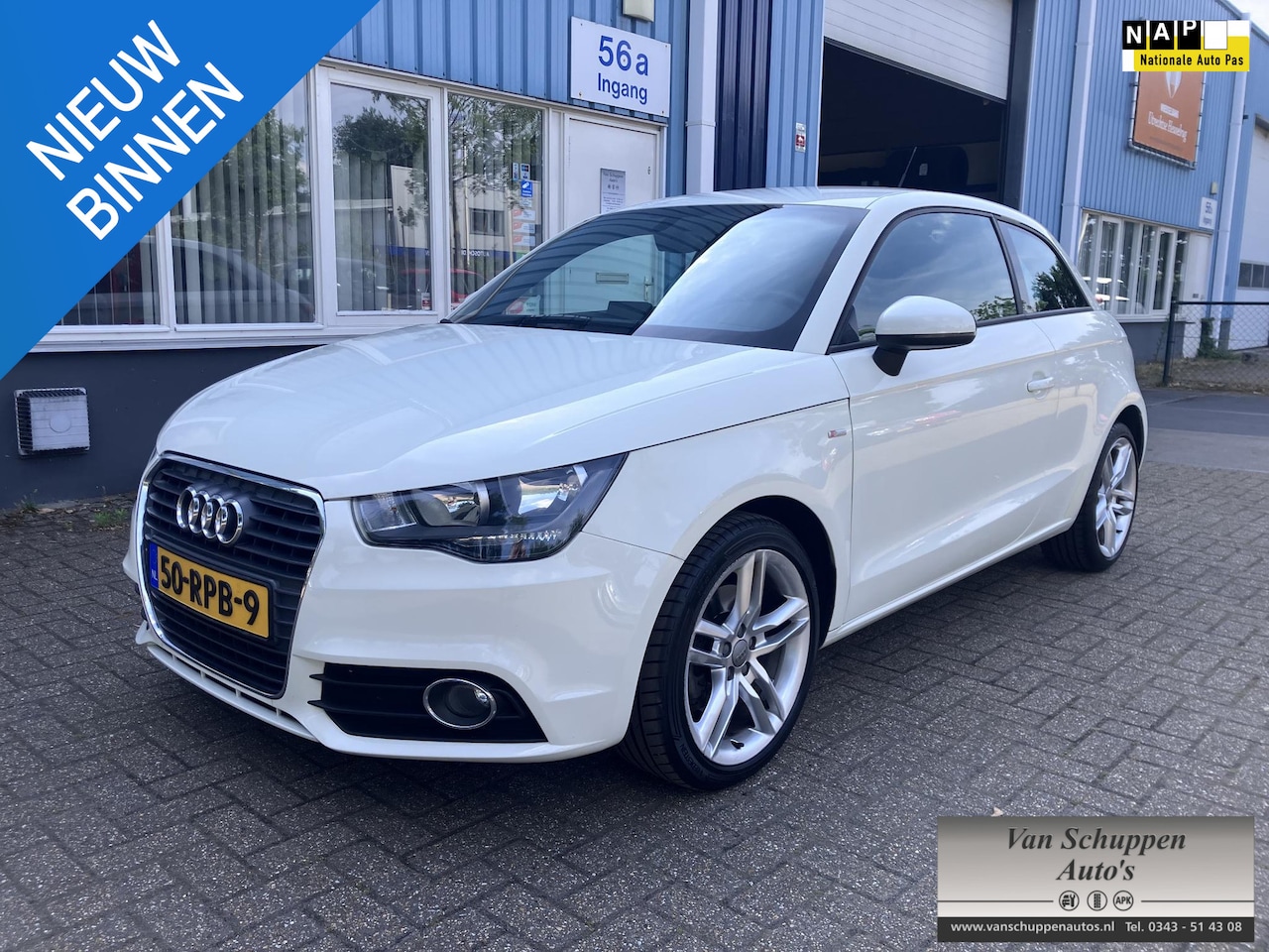 Audi A1 - 1.4 TFSI Ambition S-Line Business Autom Lmv Clima - AutoWereld.nl