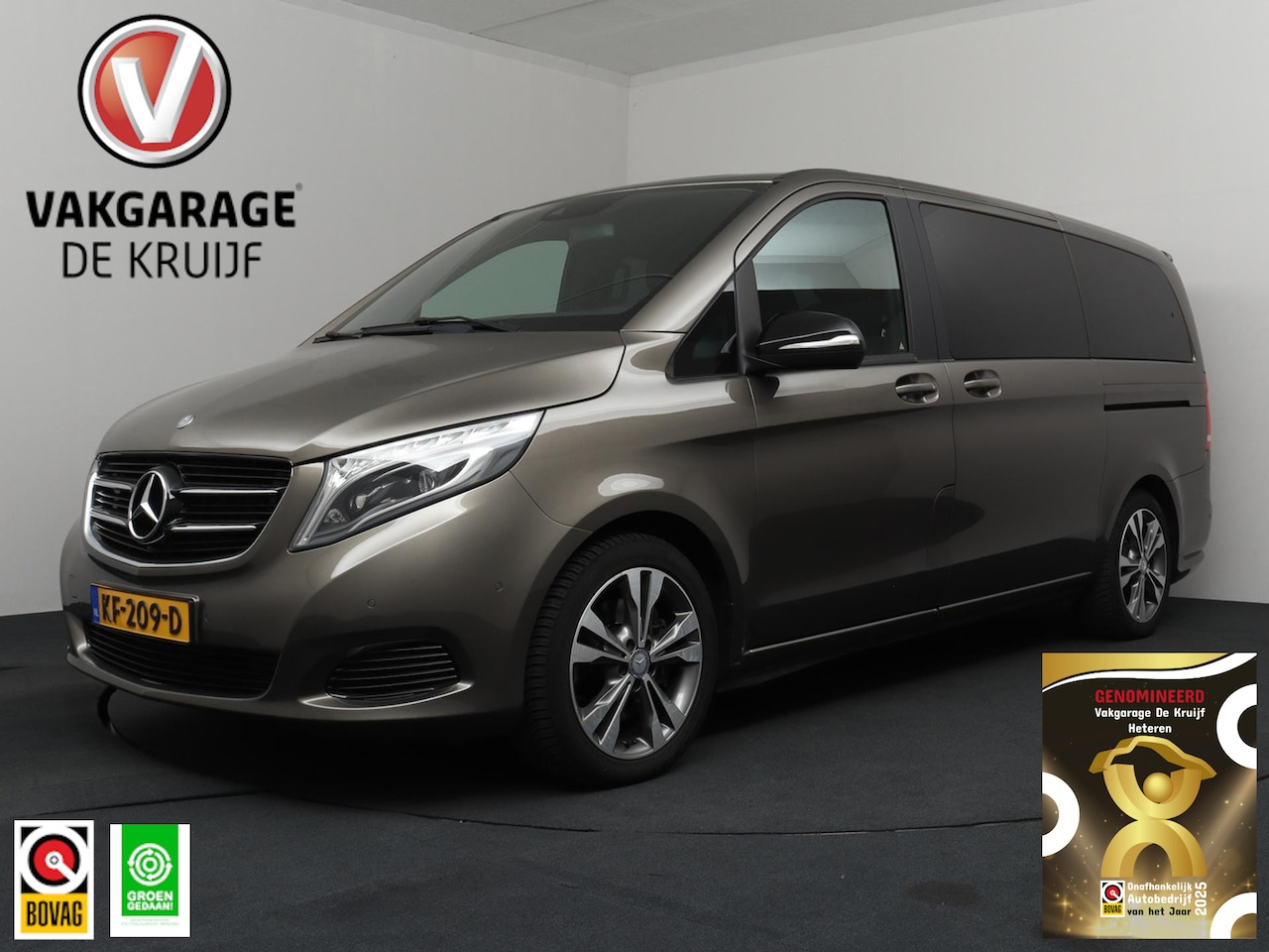 Mercedes-Benz V-klasse - 250 BlueTEC Lang Avantgarde | 8 Pers!! | LED | Trekhaak! - AutoWereld.nl
