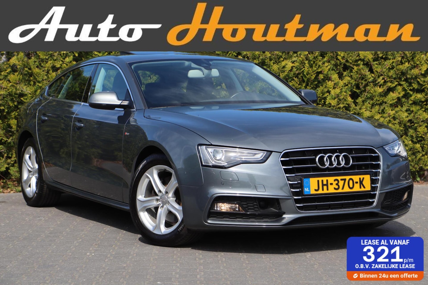 Audi A5 Sportback - 1.8 TFSI Automaat S-line Schuifdak|Adapt. cruise|Camera|Key-less|Navi|Ecc|Lmv|Pdc - AutoWereld.nl
