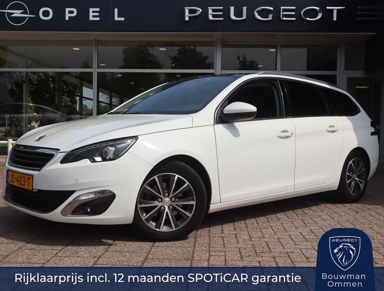 Peugeot 308 SW - Allure PureTech 130pk S&S, Rijklaarprijs, Navigatie Panoramadak Trekhaak Climate control - AutoWereld.nl