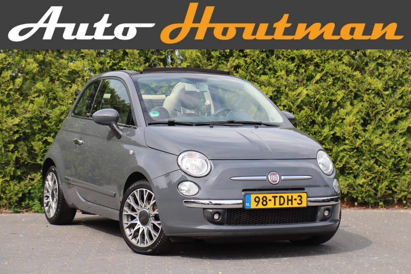 Fiat 500 C - abrio 0.9 TwinAir Automaat by Gucci Leder|Ecc|Cruise|Pdc|Lmv|1e eigenaar - AutoWereld.nl