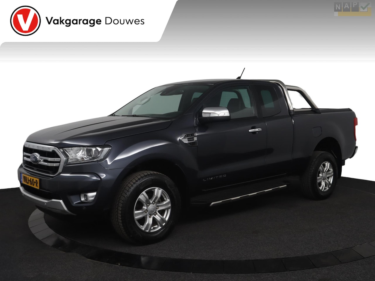 Ford Ranger - 2.0 EcoBlue Limited Super Cab |NAP |Automaat | 4x4 | BTW - AutoWereld.nl