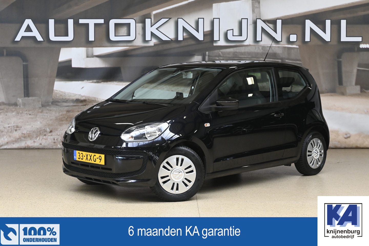 Volkswagen Up! - 1.0 60pk Move Up! BlueMotion | NL-auto | Airconditioning | Bluetooth | Navigatie | 100% (D - AutoWereld.nl