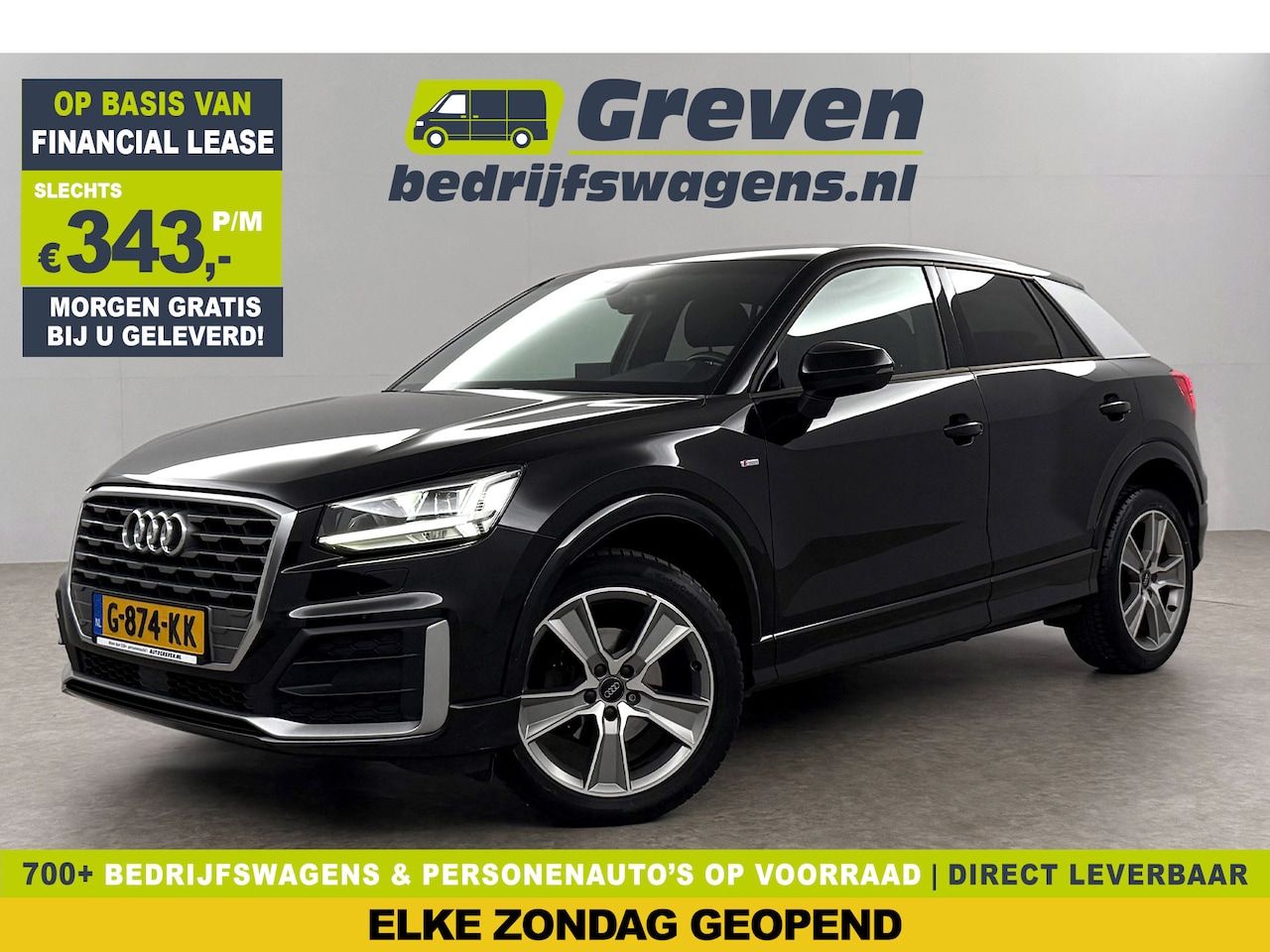 Audi Q2 - 35 TFSI 150PK S Line LED Carplay Clima Cruise Navi PDC 18''LMV - AutoWereld.nl