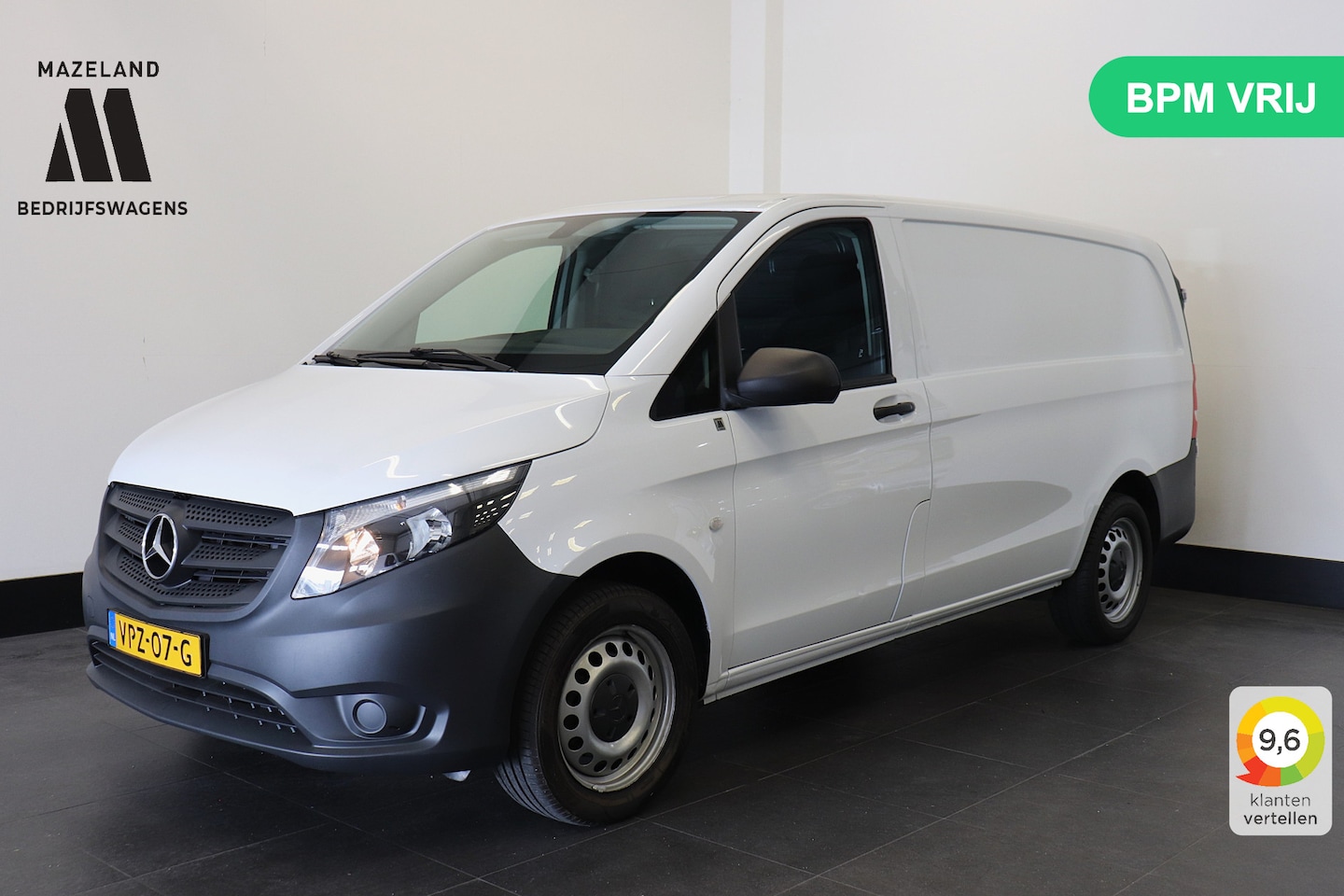 Mercedes-Benz eVito - Lang ELEKTRISCH! - Airco - Navi - Camera - € 17.950,- Excl. - AutoWereld.nl