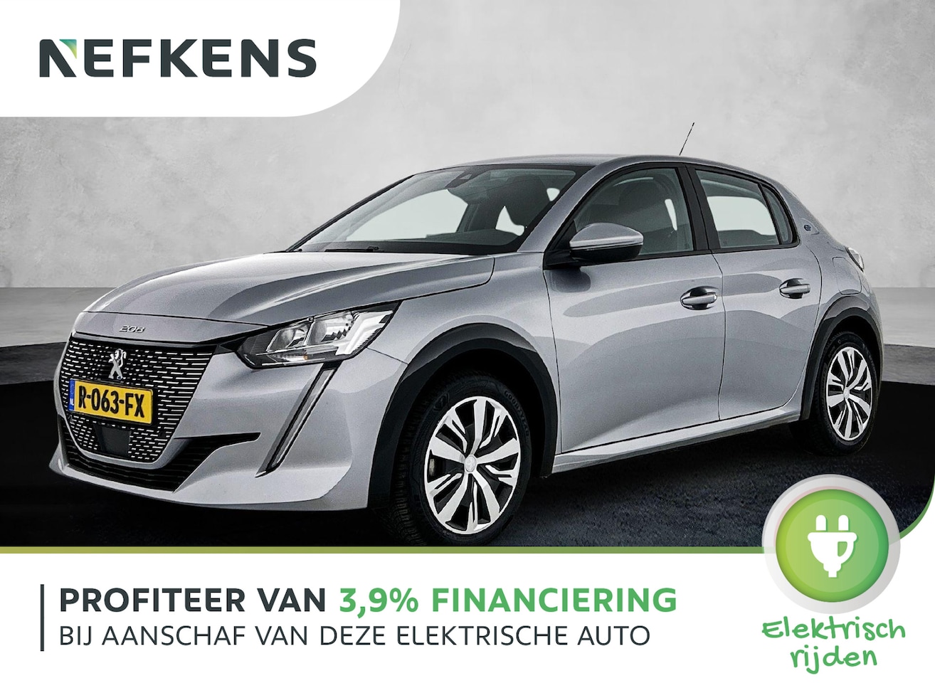 Peugeot e-208 - EV Active 50 kWh 136pk | Navigatie via Apple Carplay / Android Auto | Achteruitrijcamera | - AutoWereld.nl