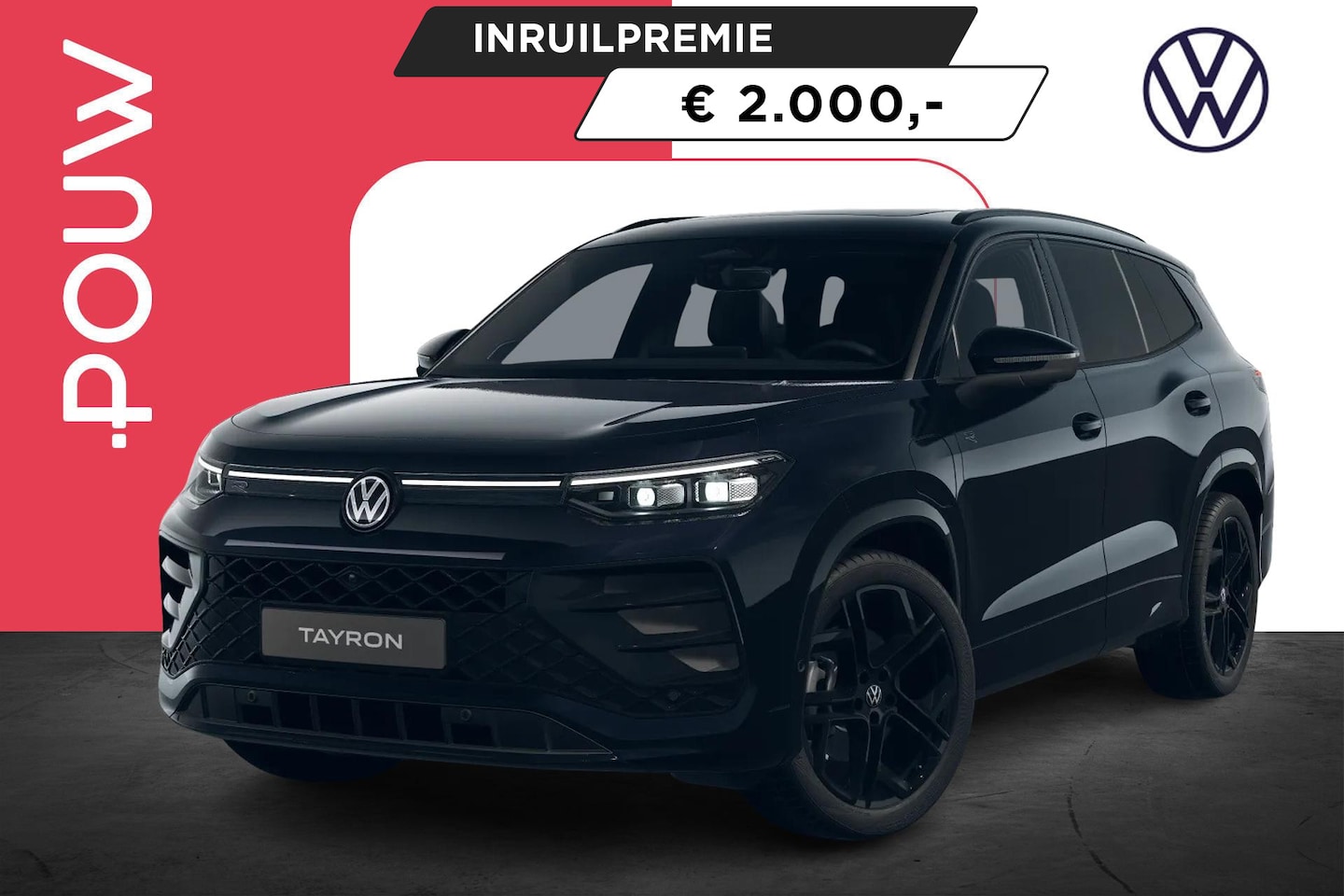 Volkswagen Tayron - 1.5 eHybrid 272pk R-Line Edition | 20" Velgen | Trekhaak Pakket - AutoWereld.nl