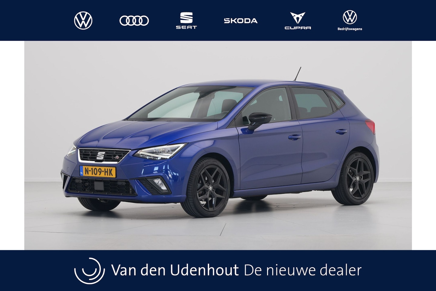 Seat Ibiza - 1.0 TSI 115pk FR Navigatie Stoelverwarming Carplay Camera Alcantara Sportstoelen - AutoWereld.nl