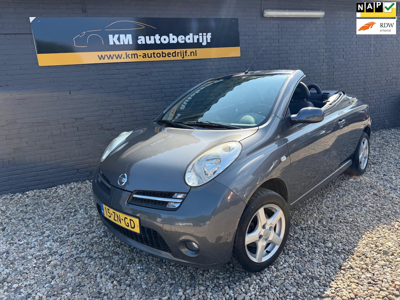 Nissan Micra - 1.4 Tekna*Cabriolet*LM*Apk*Nap* - AutoWereld.nl
